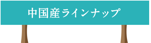 中国産ラインナップ